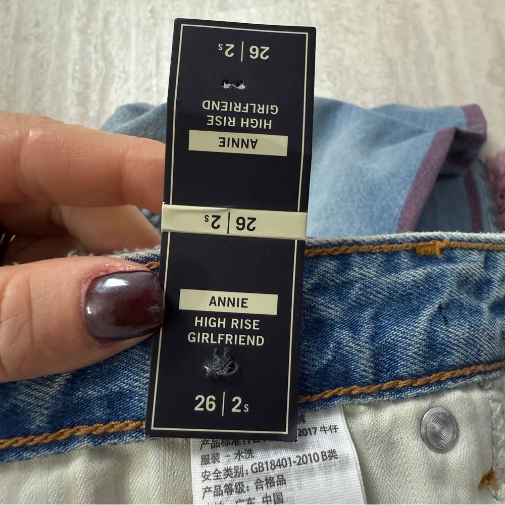 Abercrombie & Fitch jeans Annie high rise girlfriend jean - Picture 7 of 12
